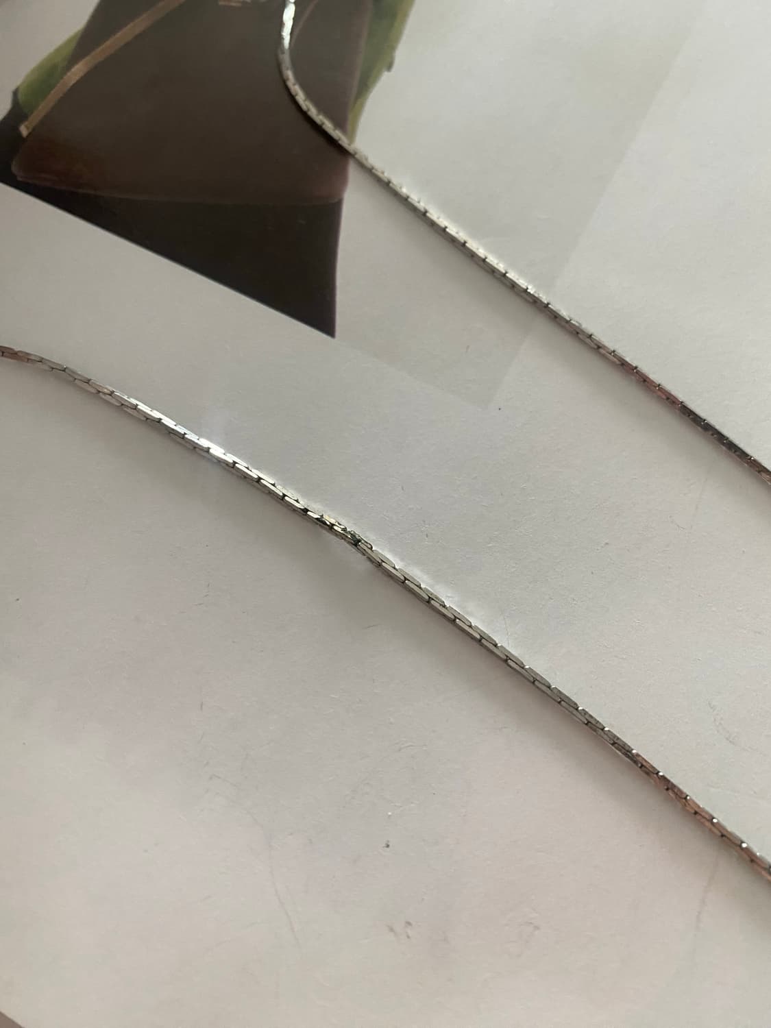 빈티지 블랙 스톤 큐빅 목걸이 상품이미지7