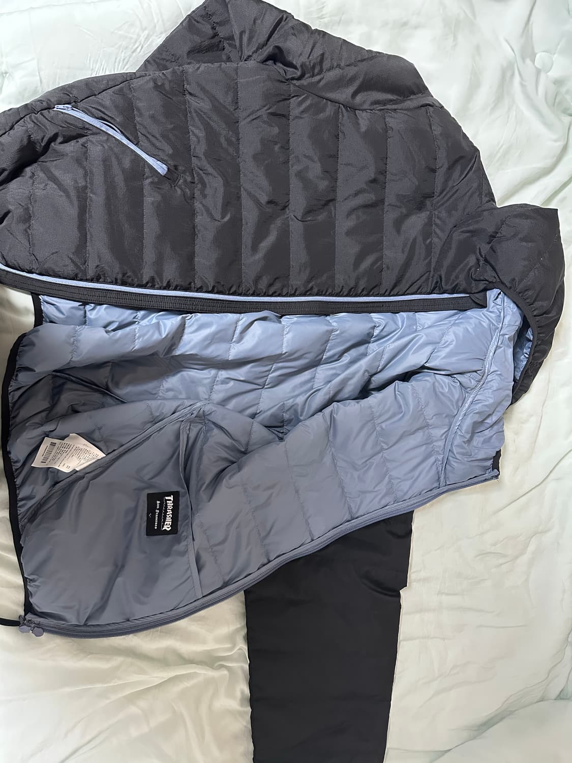 트레셔 플레임 라이트 덕 다운자켓 black L 상품이미지8