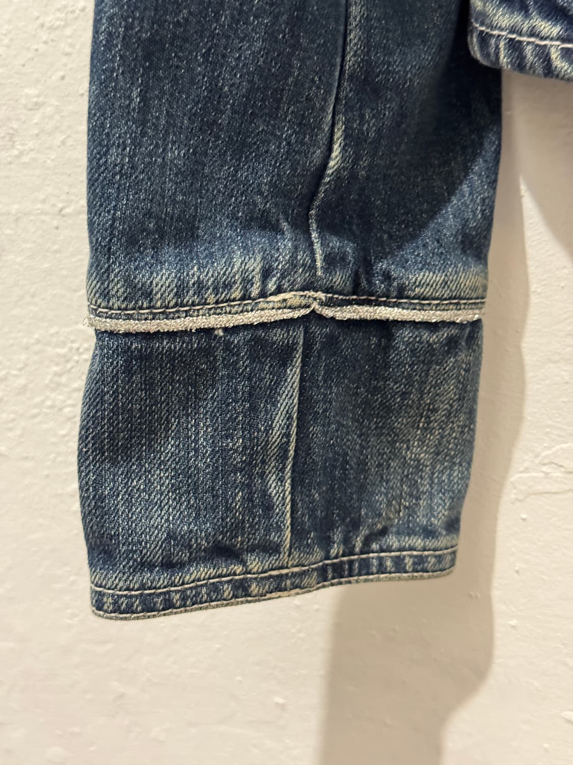 아르마니 진스 패치 데님 자켓 상품이미지5