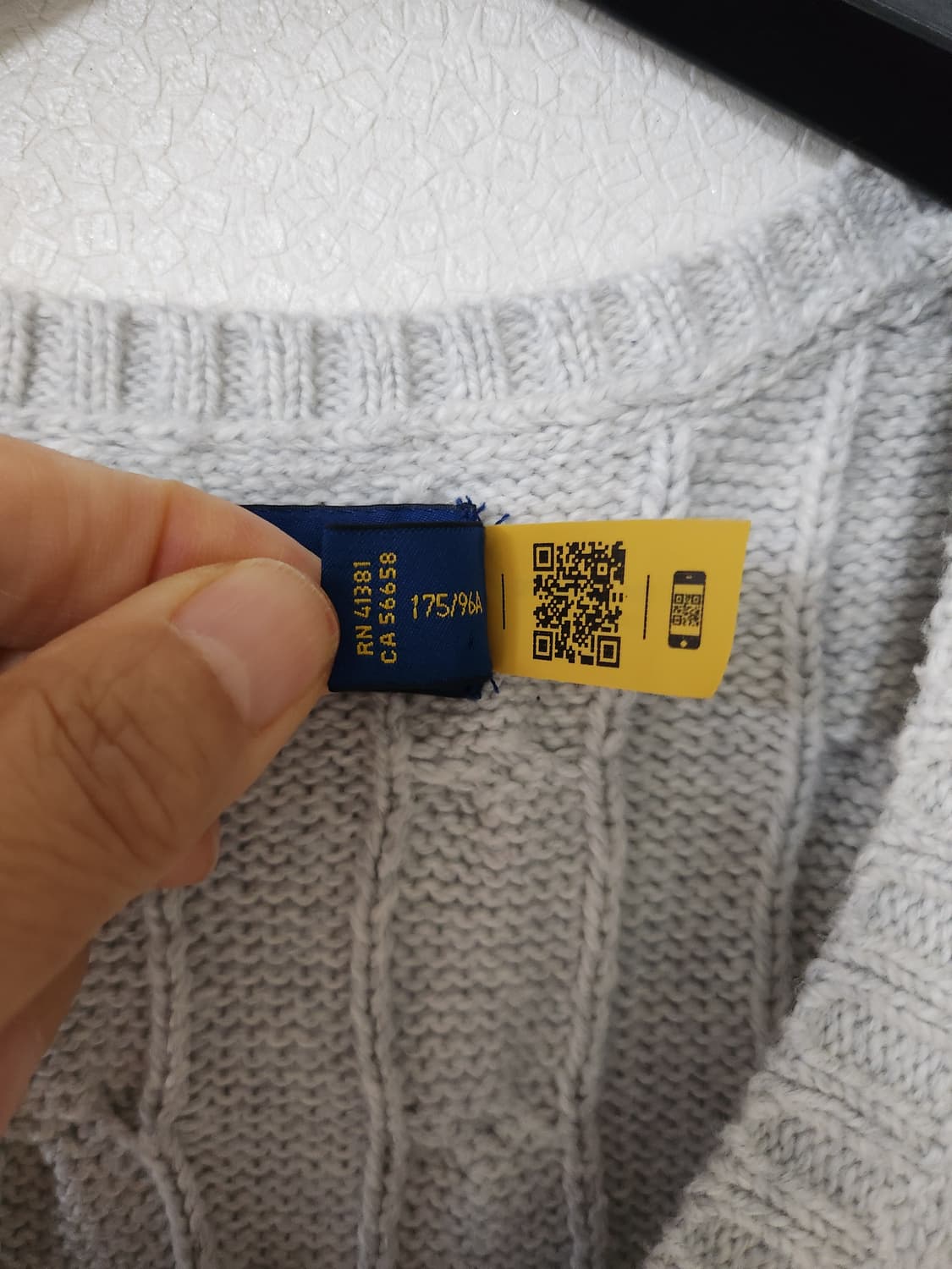 폴로랄프로렌 케이블니트조끼(M 상품이미지9