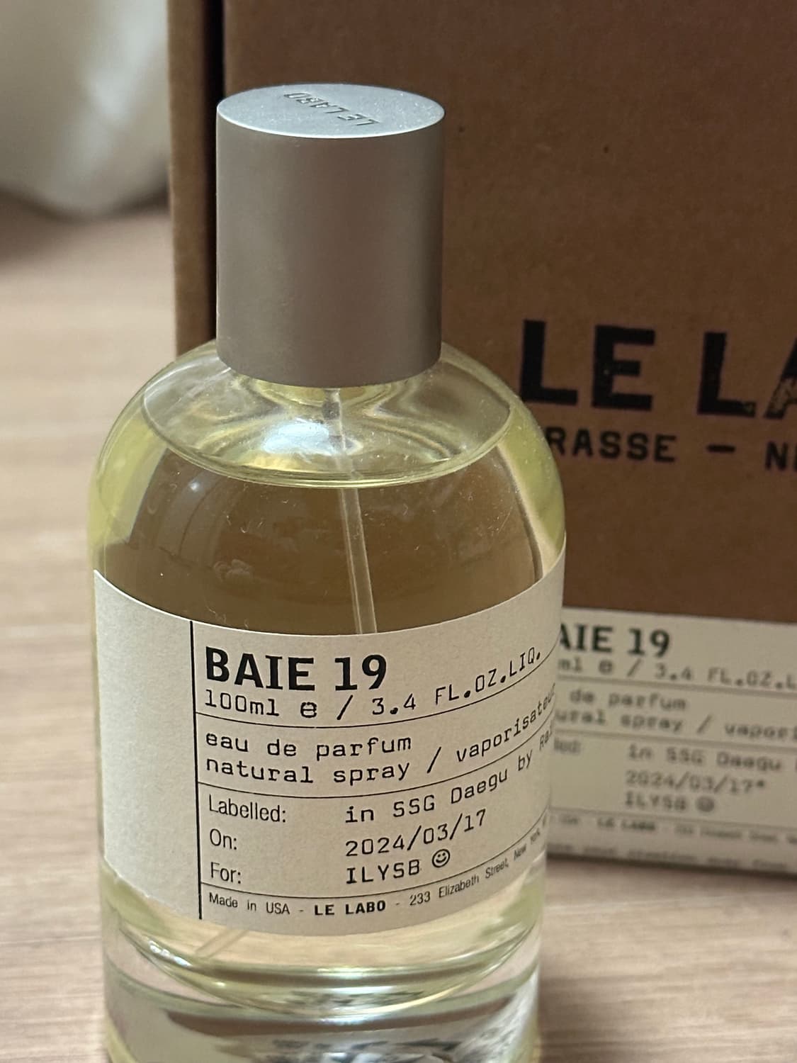 르라보 베이 19 BAIE 19 100ml (유통기한260101) 상품이미지4