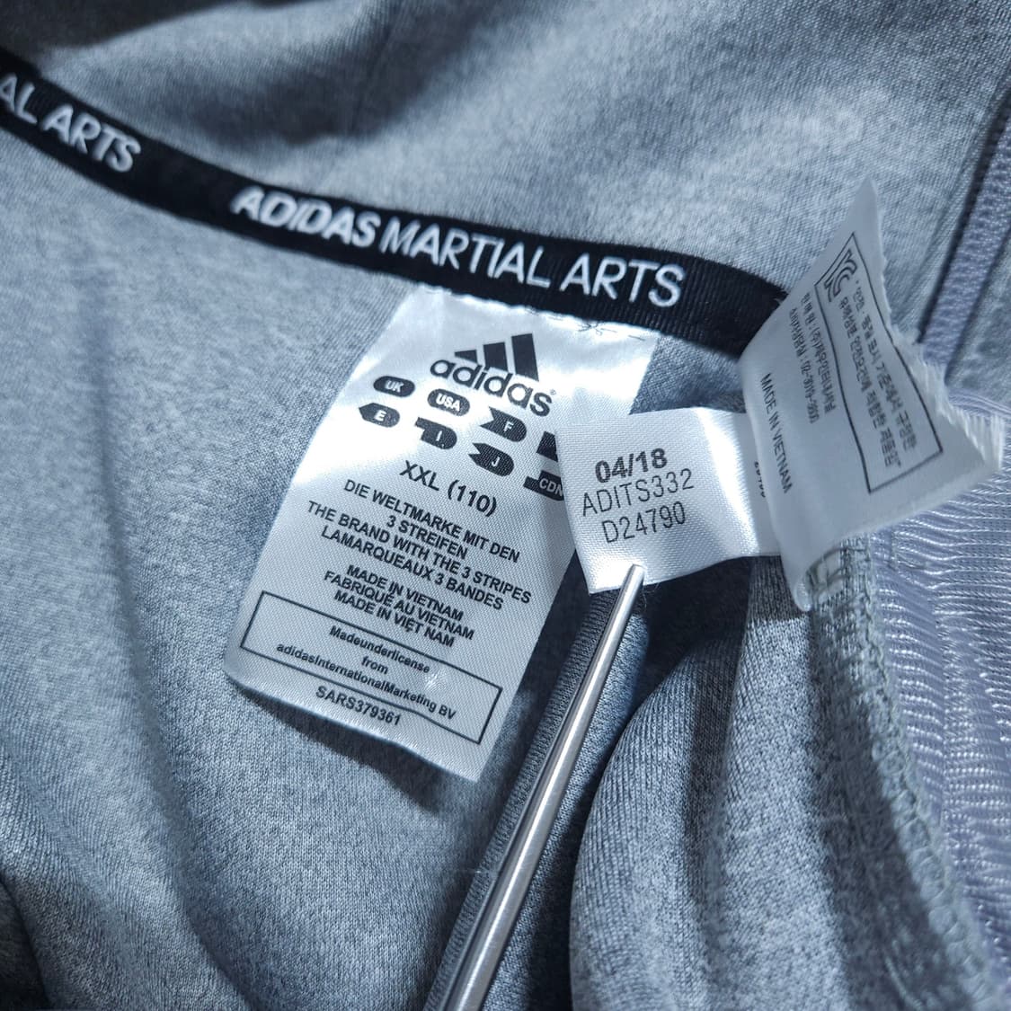아디다스) 2XL 남자 마샬아츠 트레이닝세트 / 왕눈이샵 상품이미지6
