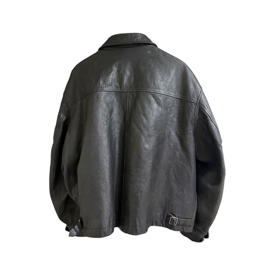 올드갭 리얼 레더 자켓 블랙 상품이미지3