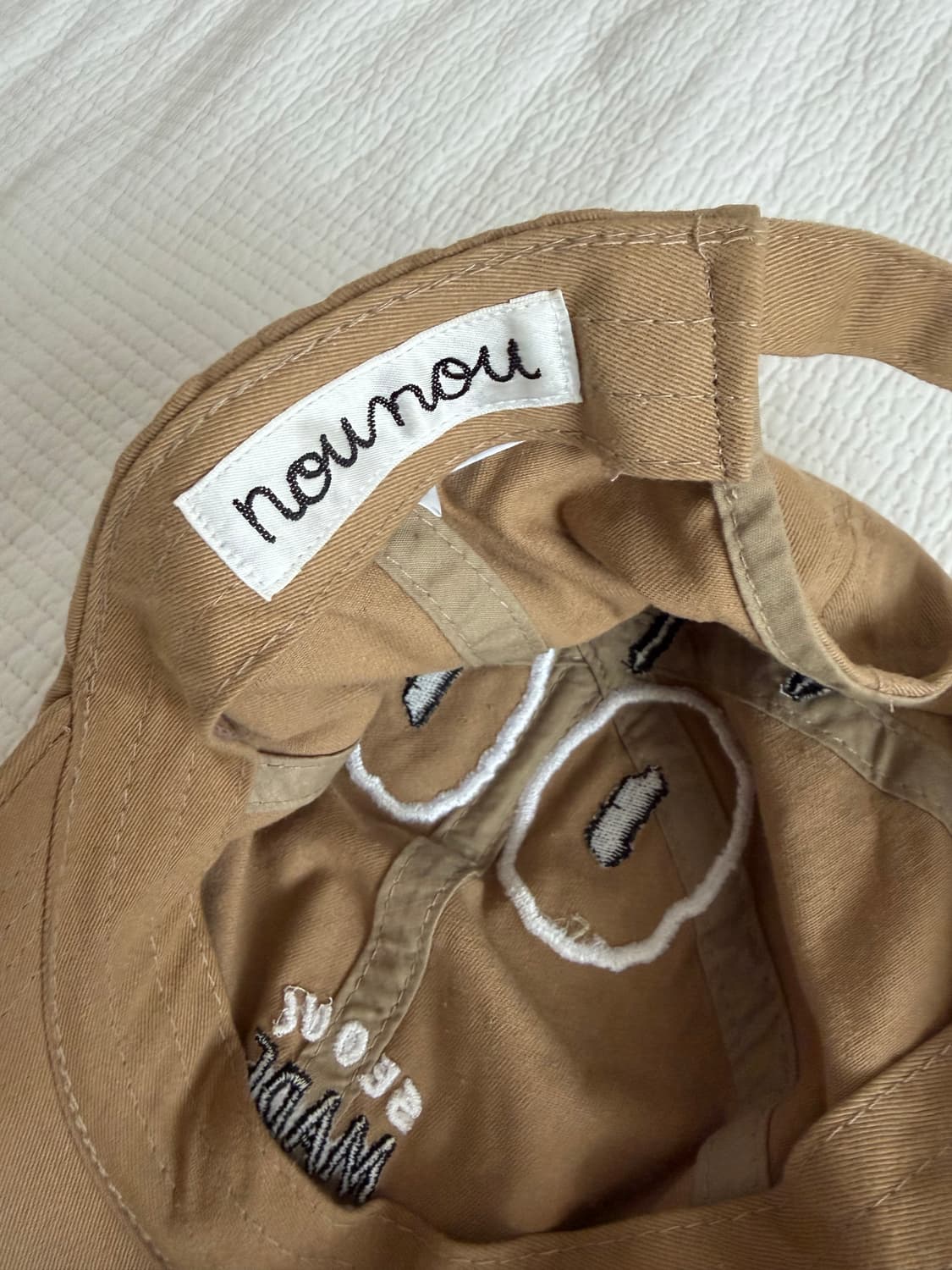 nounou 쟝줄리엔 베이지 볼캡 상품이미지5