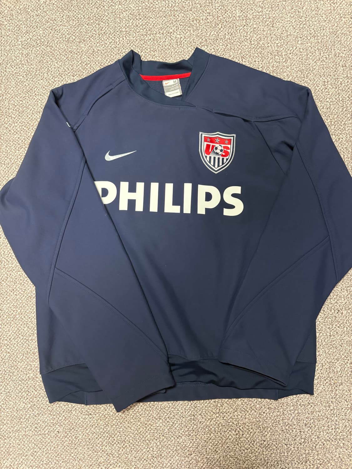 나이키 미국 축구팀 트레이닝복 쉘탑 상품이미지1