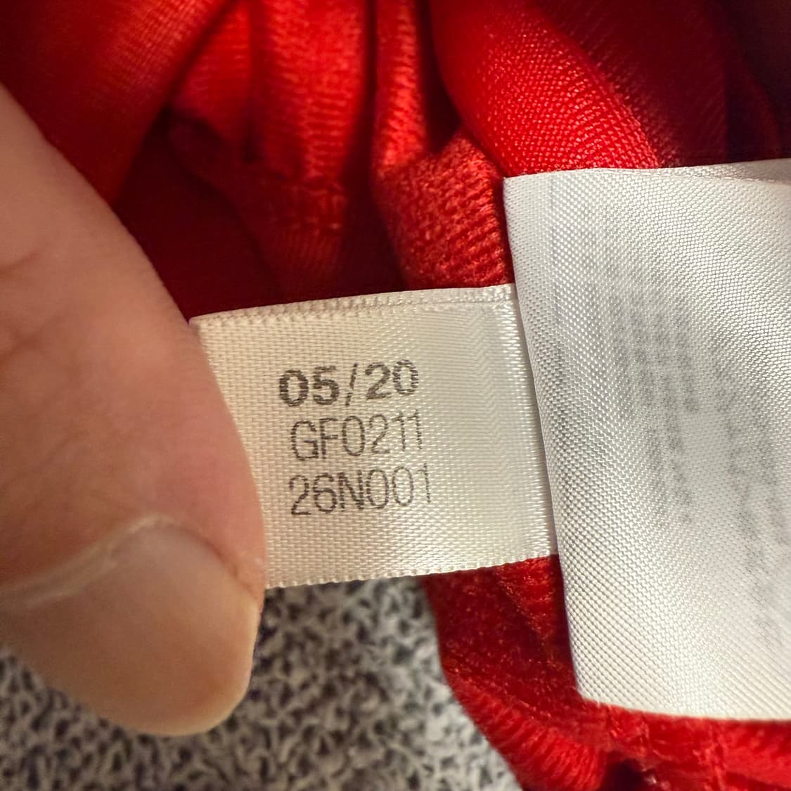 아디다스 파이어버드 져지 레드 M 트랙탑 상품이미지5