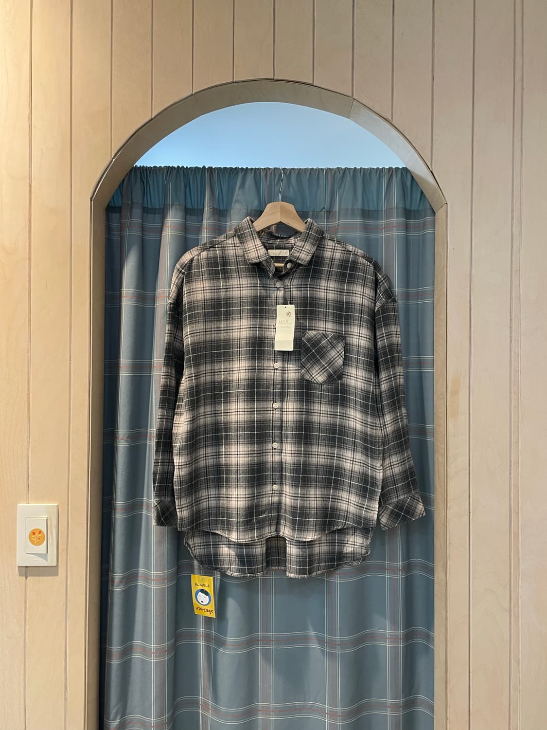 일본 얼스뮤직 체크셔츠 (새상품) 상품이미지1