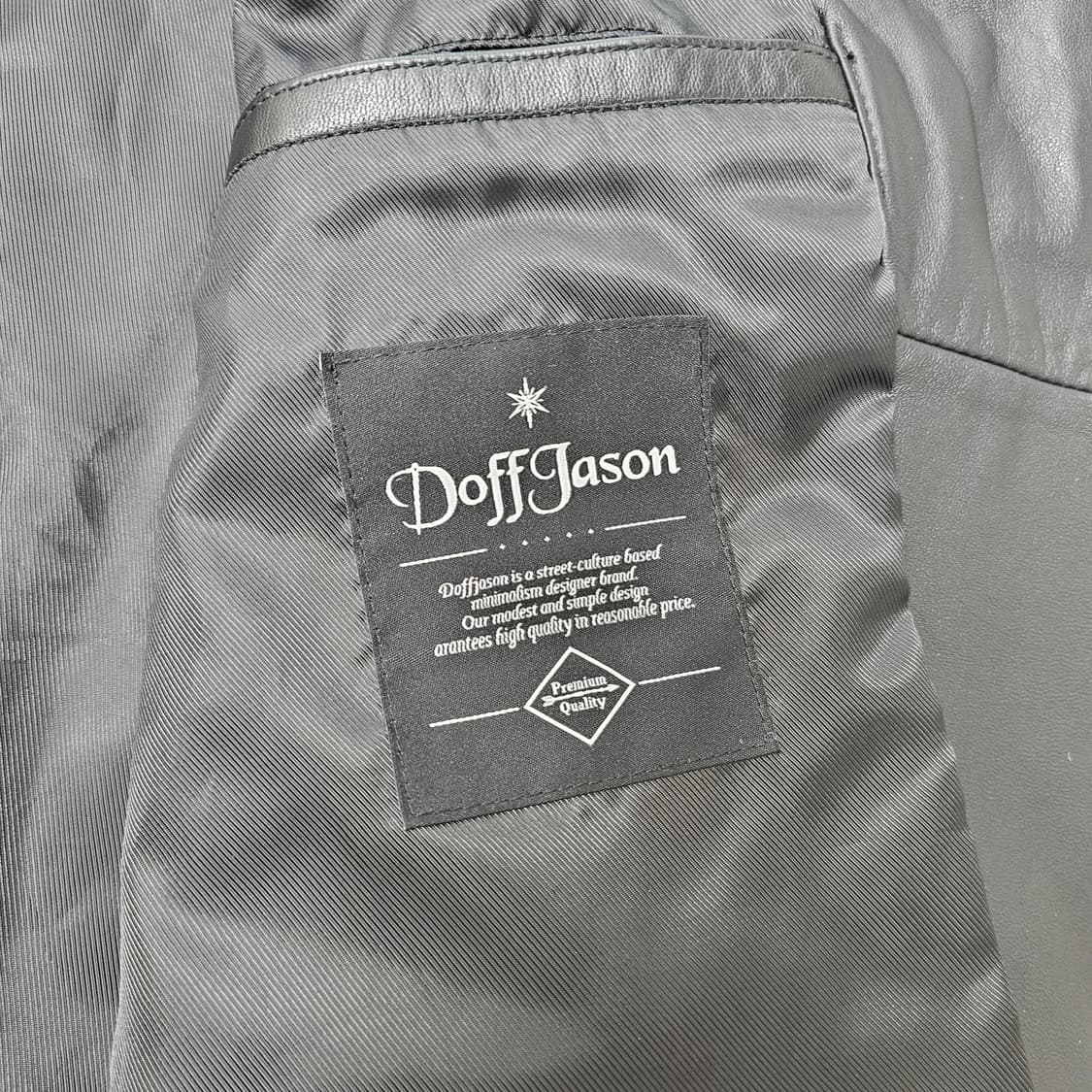 L 도프제이슨 남성 양가죽 라이더 자켓 상품이미지5