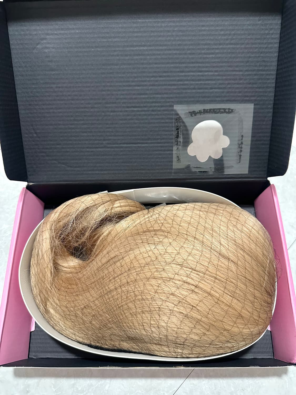 블론드 롱 웨이브 가발 상품이미지6