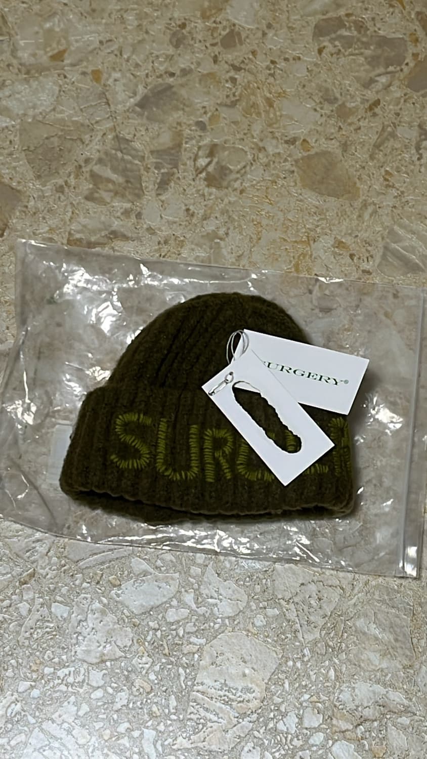 써저리 비니 카키 상품이미지1