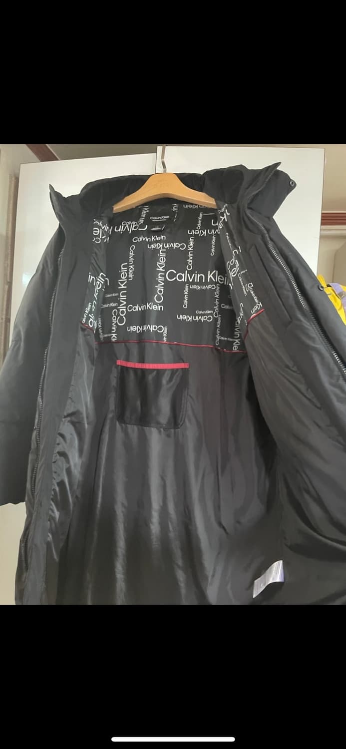 캘빈클라인 퍼포먼스 덕다운 롱패딩 남녀공용 상품이미지4