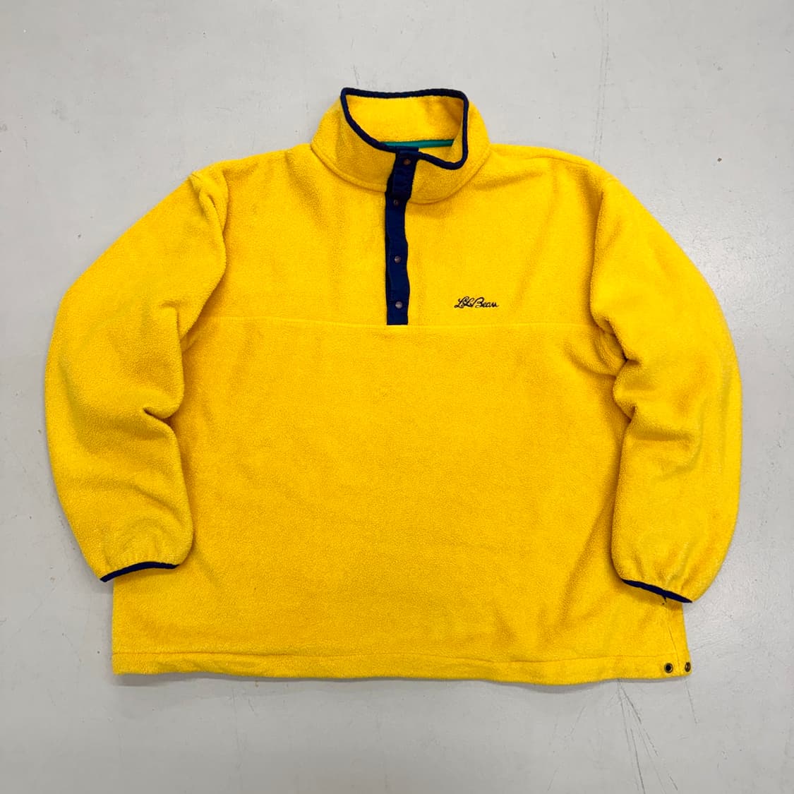 엘엘빈 90s 스냅 버튼 아노락 신칠라 플리스 상품이미지2