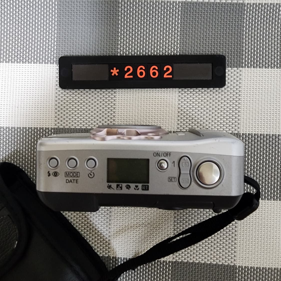 캐논 프리마 줌 80 U DATE 필름카메라 파우치포함 상품이미지2