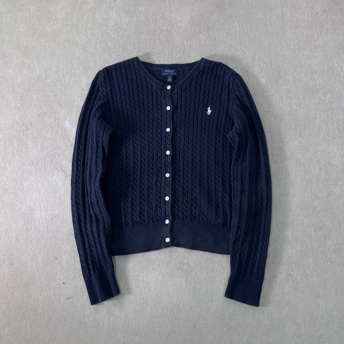 W90 폴로랄프로렌 꽈배기 가디건 상품이미지1