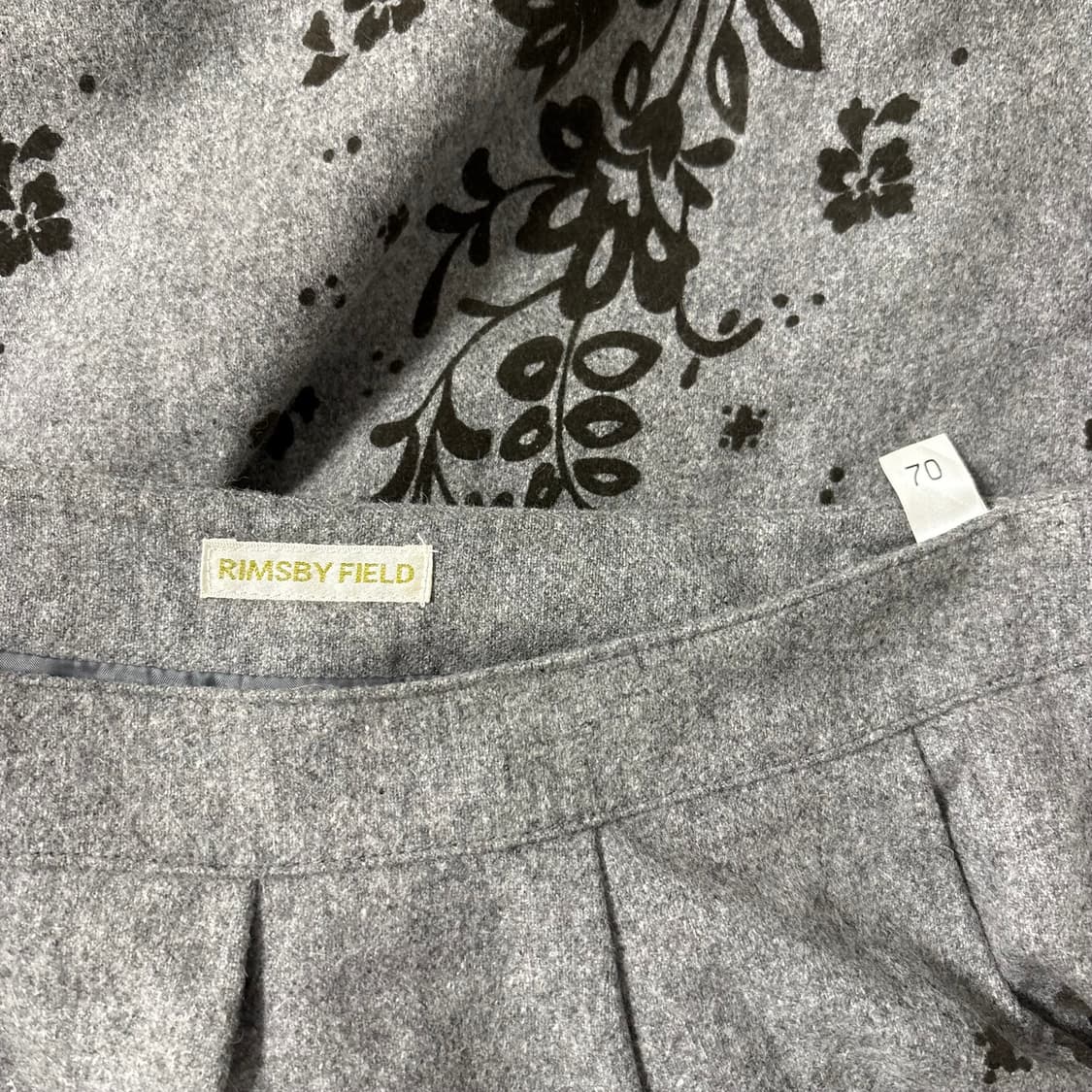 Rimsby field grey skirt  상품이미지3