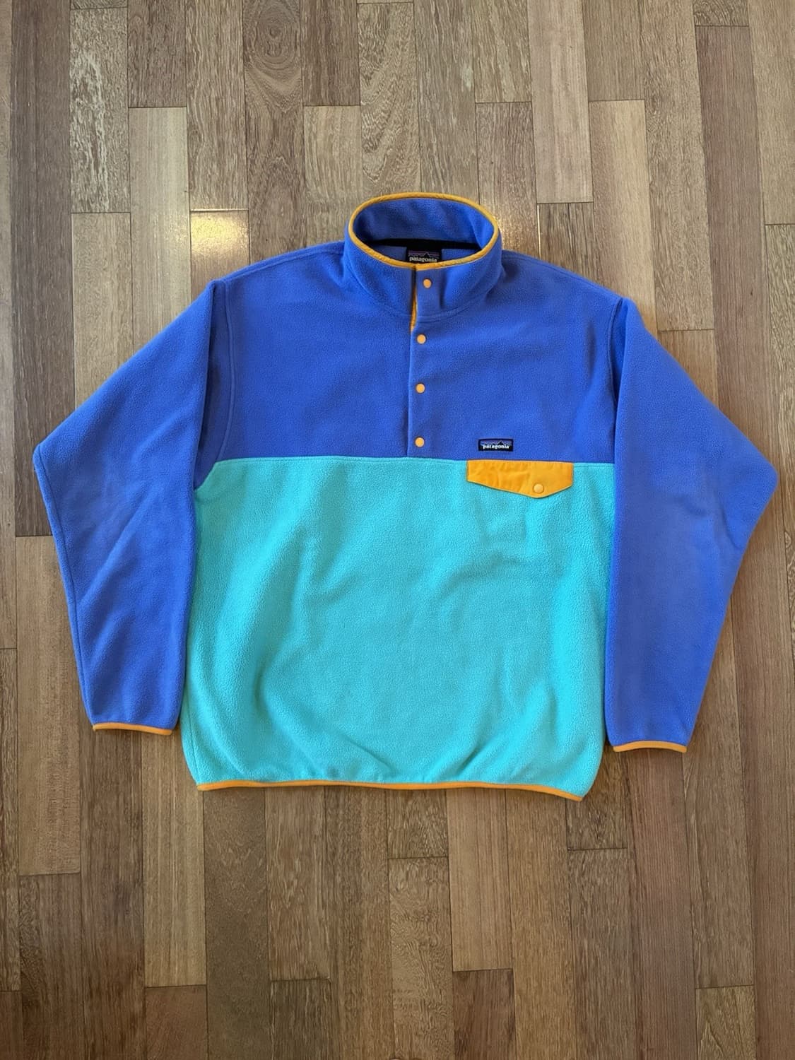 16FW 파타고니아 신칠라 스냅-T 블루/민트 상품이미지1