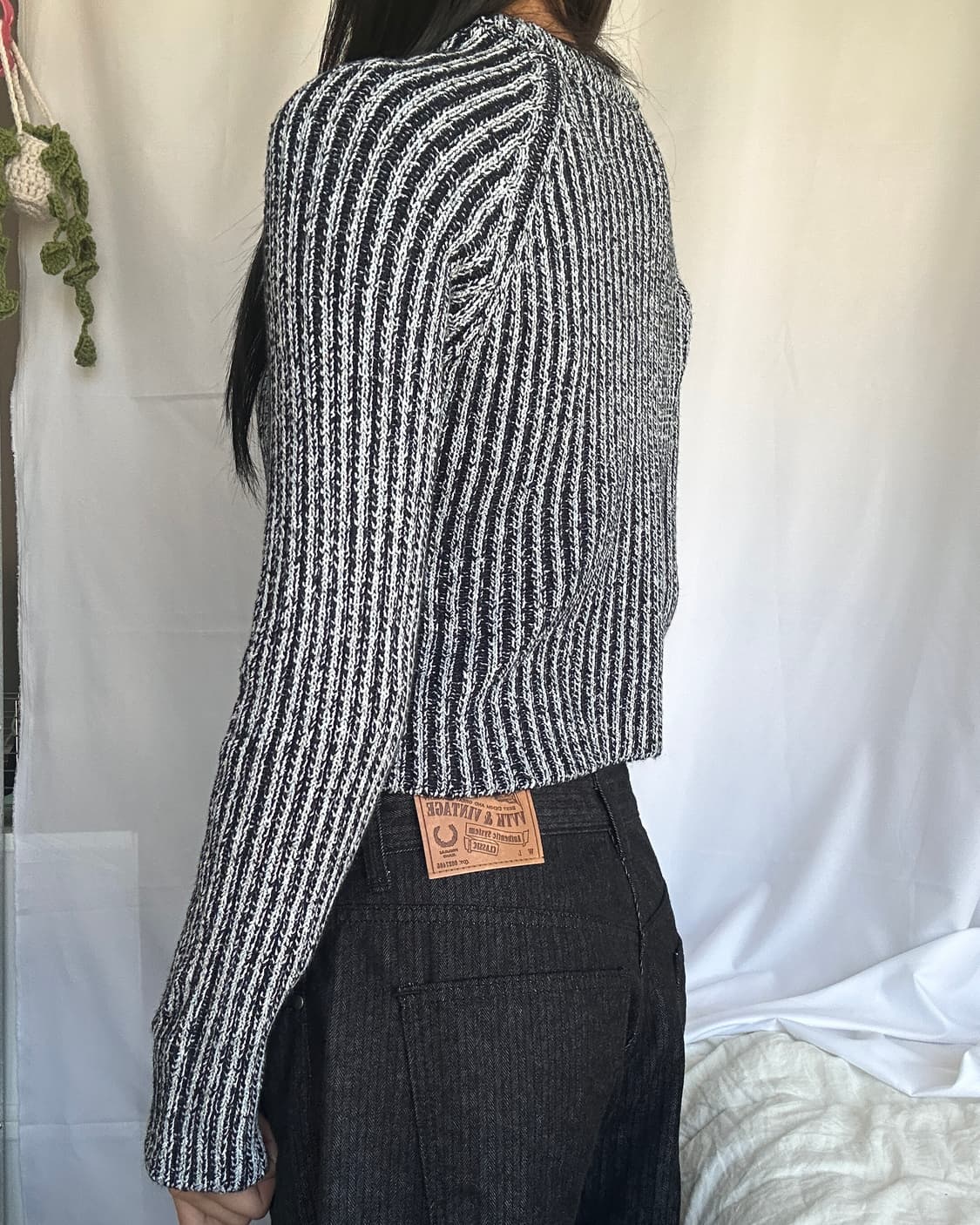 빈티지 ZARA 골지 니트 상품이미지4