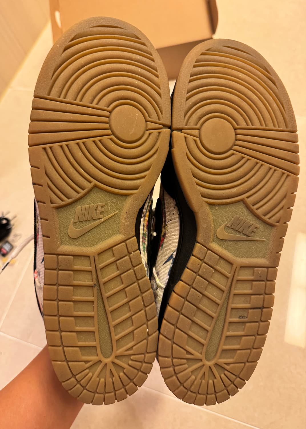 (290) 슈프림 x 나이키SB 덩크 로우 라멜지 블랙 상품이미지9