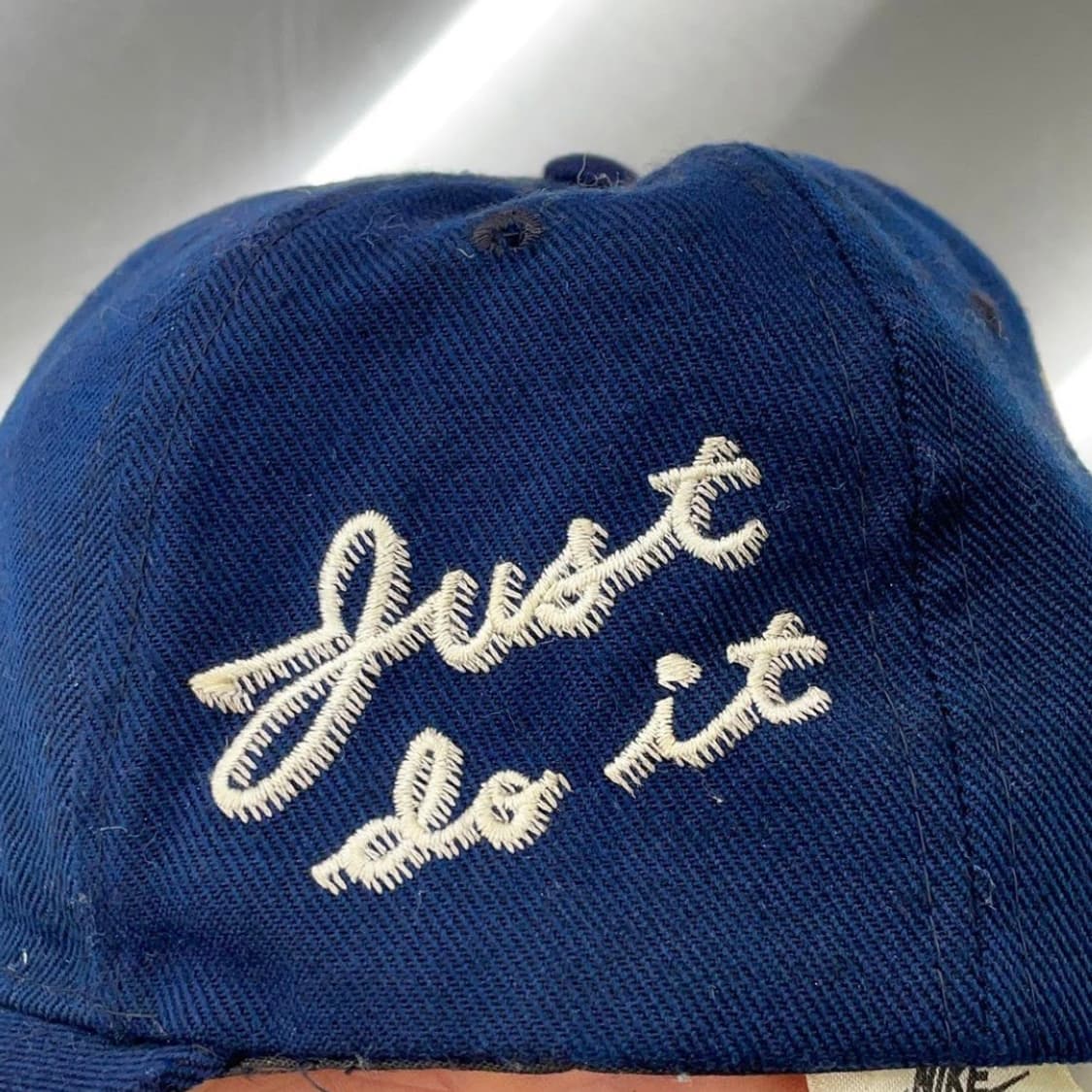 나이키 네이비 스우시 캠프캡 상품이미지6