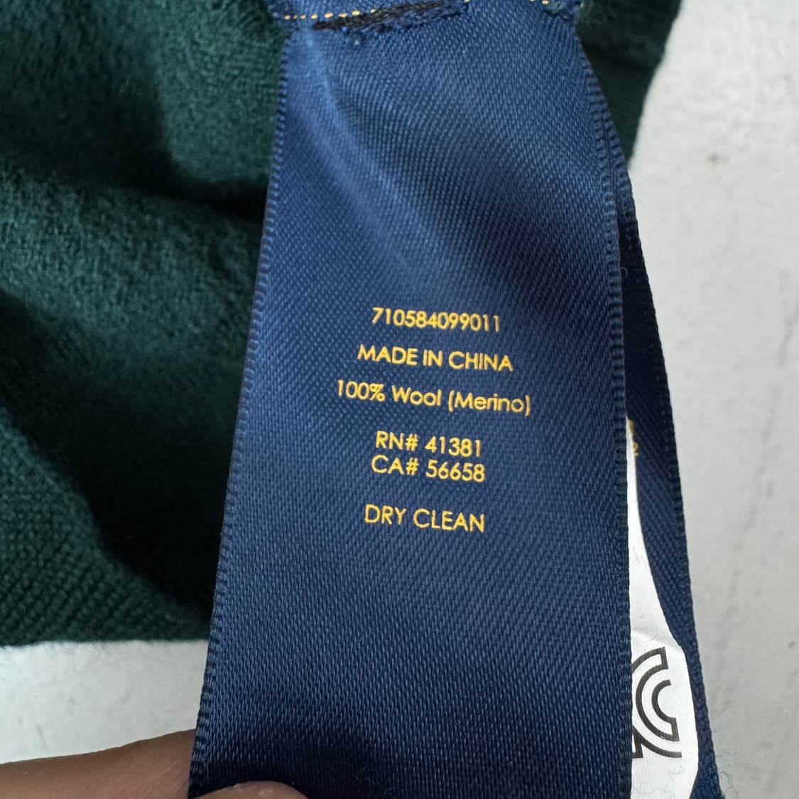 폴로 포니 니트 맨투맨 그린 상품이미지5