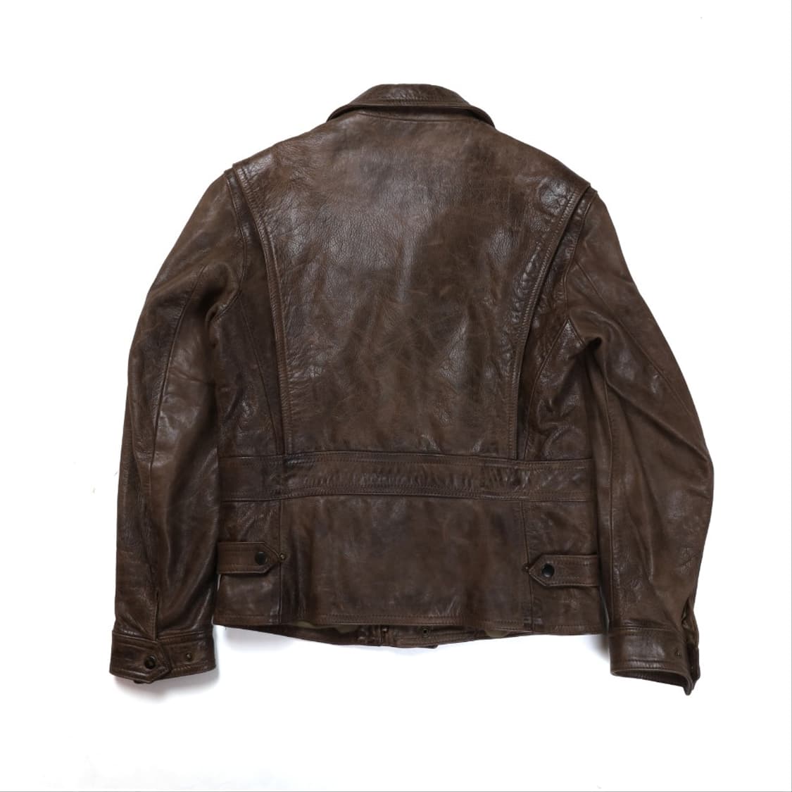 Belstaff Black Leather Rider Jacket 상품이미지4
