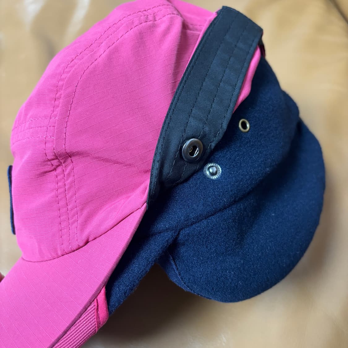 슈프림 팀버랜드 캠프캡 모자 이어플랩 투인원 버건디 상품이미지10