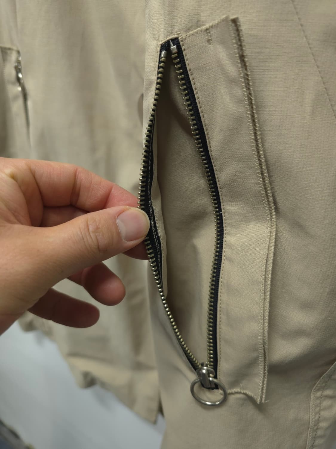 한섬 시스템 하프소매 루즈핏 간절기 코트 (66~66반) 상품이미지5