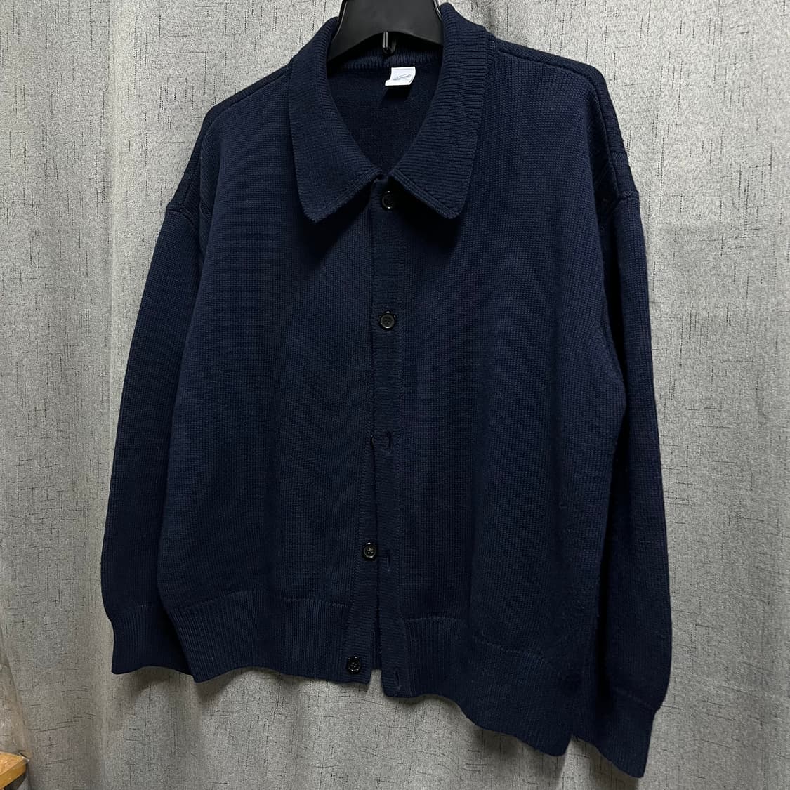 파르티멘토(Partimento) 카라 니트 가디건 - M오버핏 상품이미지3