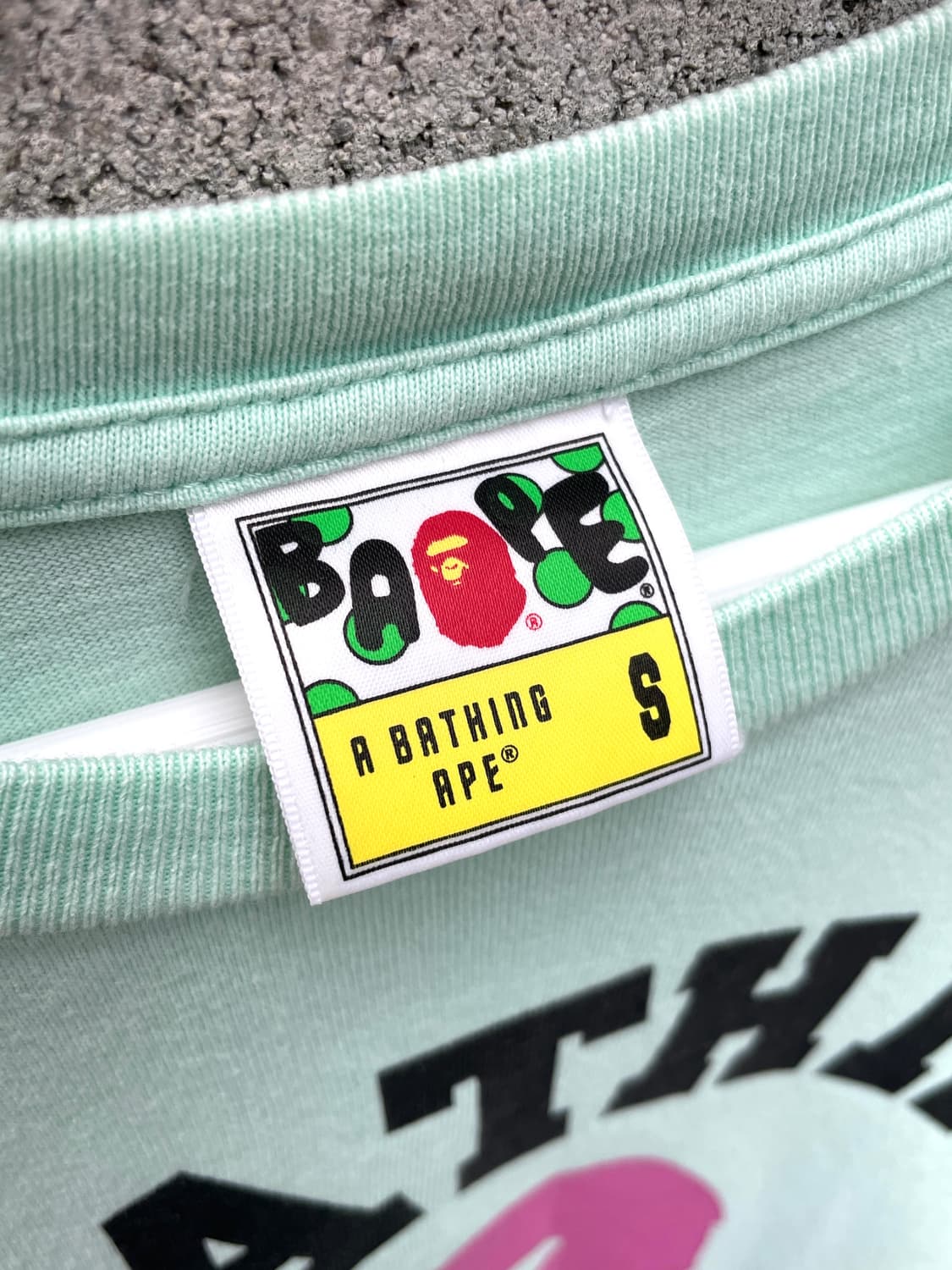 A BATHING APE® Head Logo t-shirt 상품이미지3