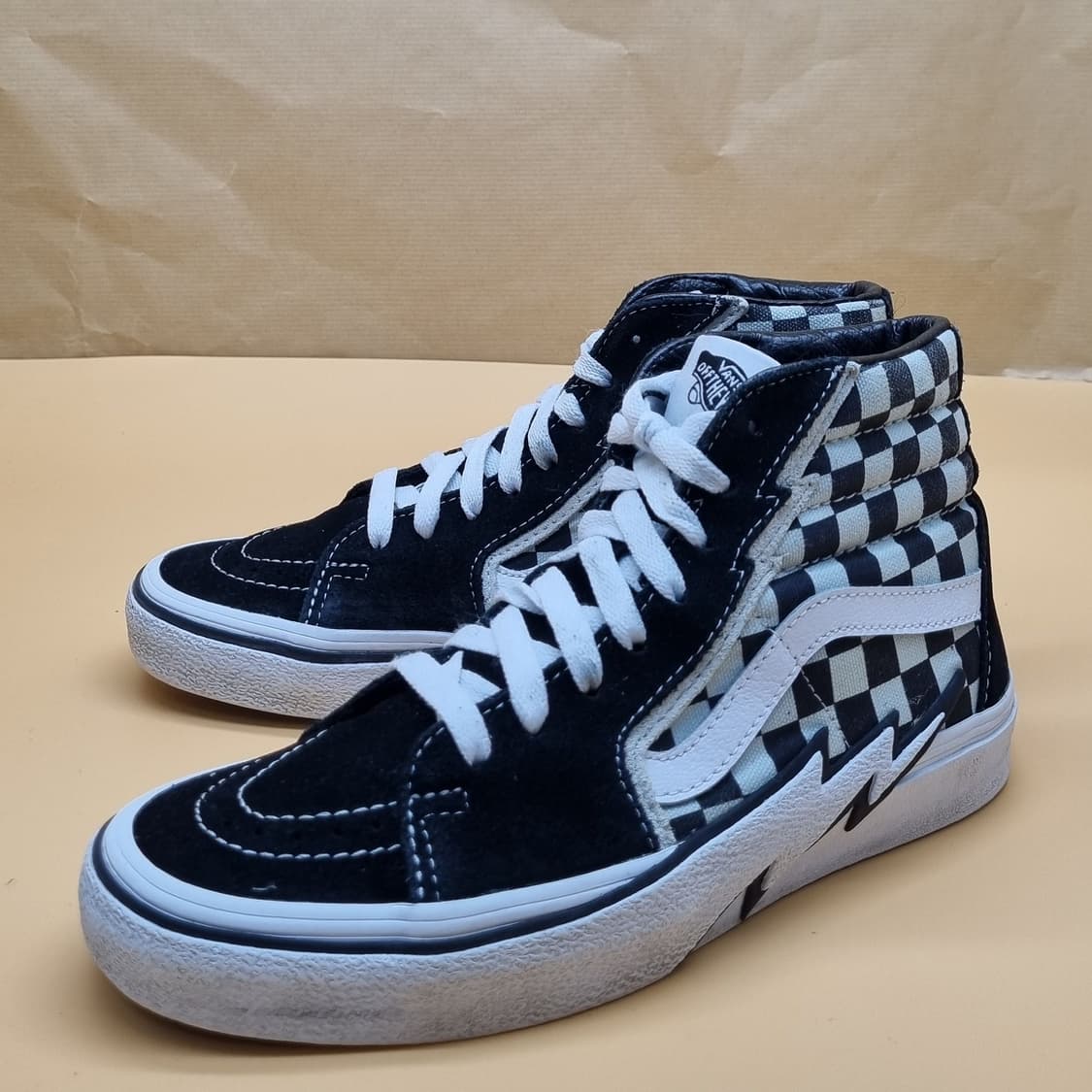 반스 스케이트 볼트 체커보드 하이탑240. 상품이미지1
