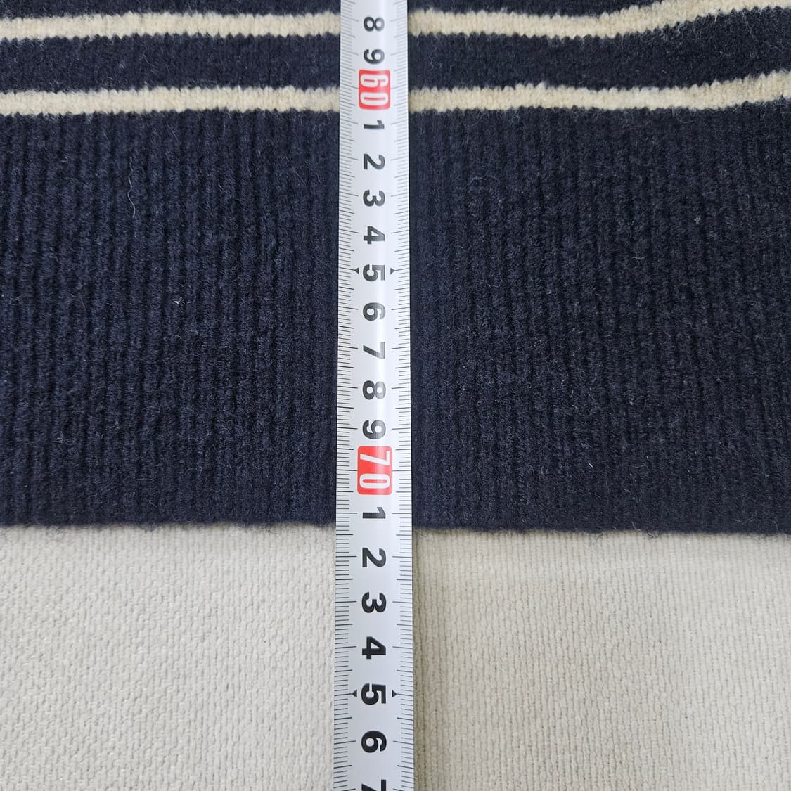 L 자라 스트라이프 모크넥 스웨터 0319Y 상품이미지7