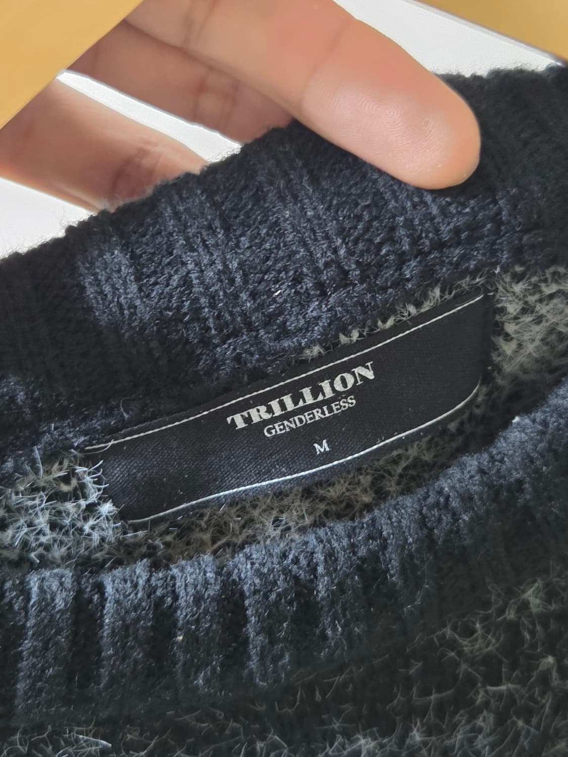 트릴리온 Trillion 니트 M 상품이미지3