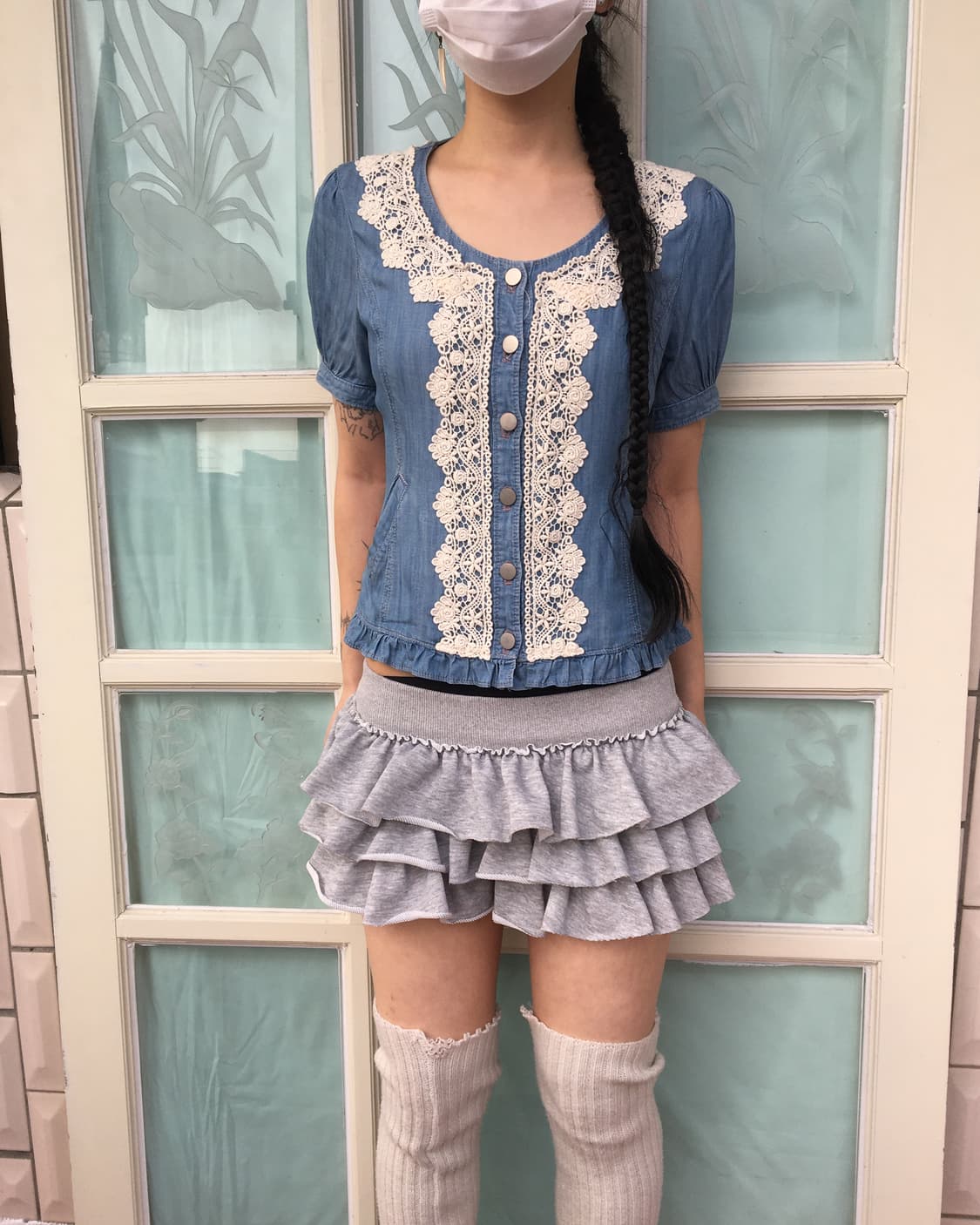 Lest rose lace point jacket 상품이미지6