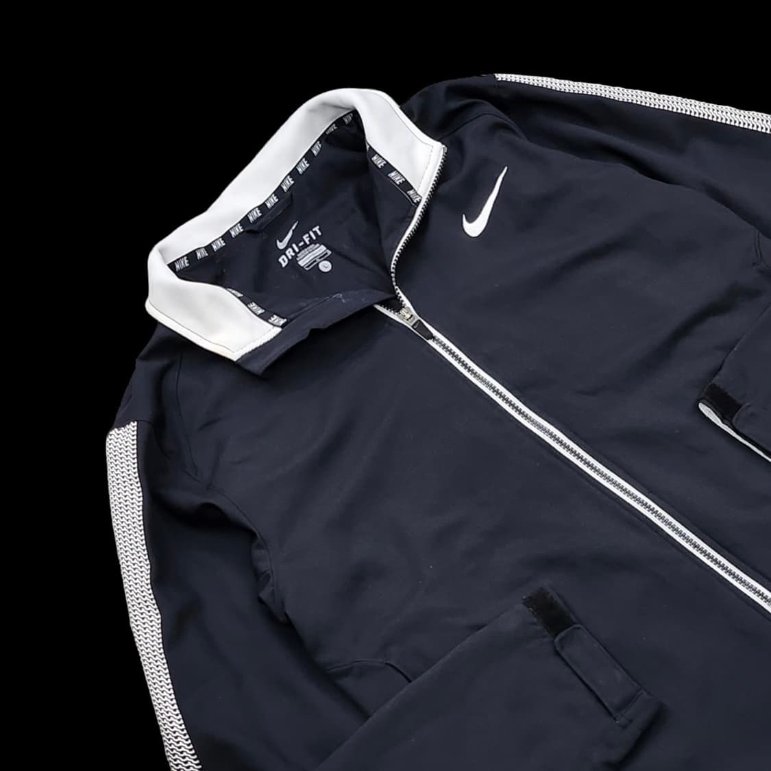 나이키 블랙 사이드라인 트랙탑 져지 상품이미지2