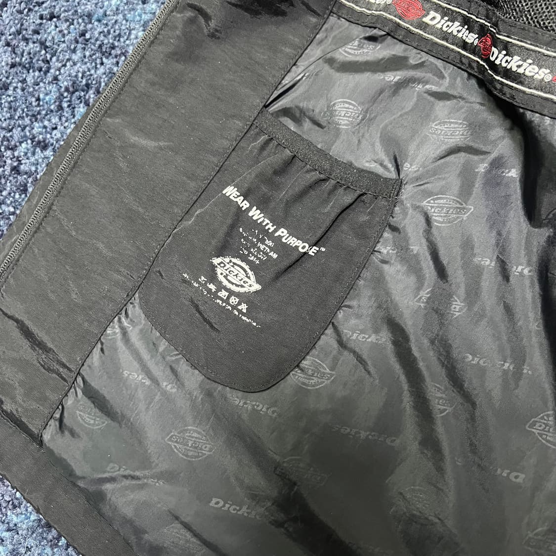 디키즈 후드 바람막이 블랙 상품이미지6