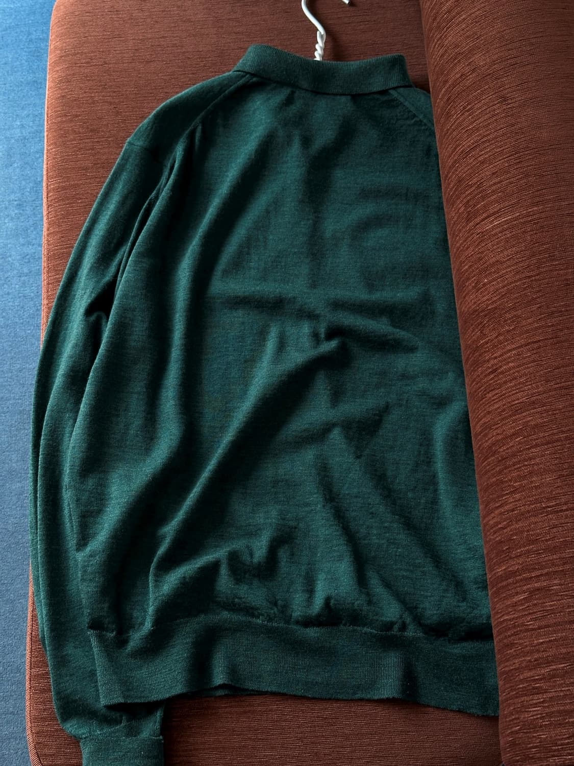 Superfinemerino wool polo knit  상품이미지10