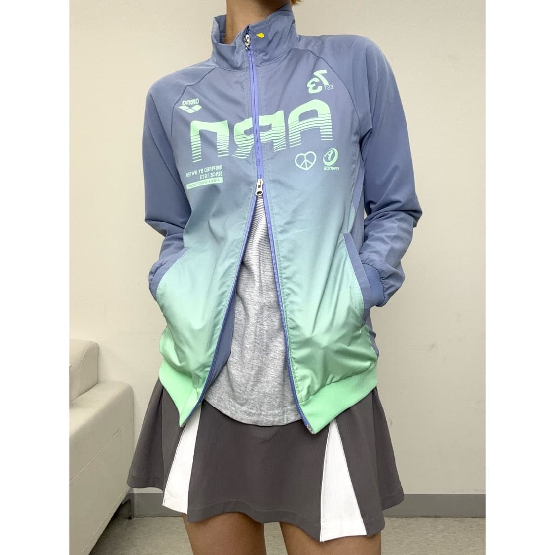 빈티지 아레나 스포티 투웨이 윈드브레이커 바람막이 상품이미지2