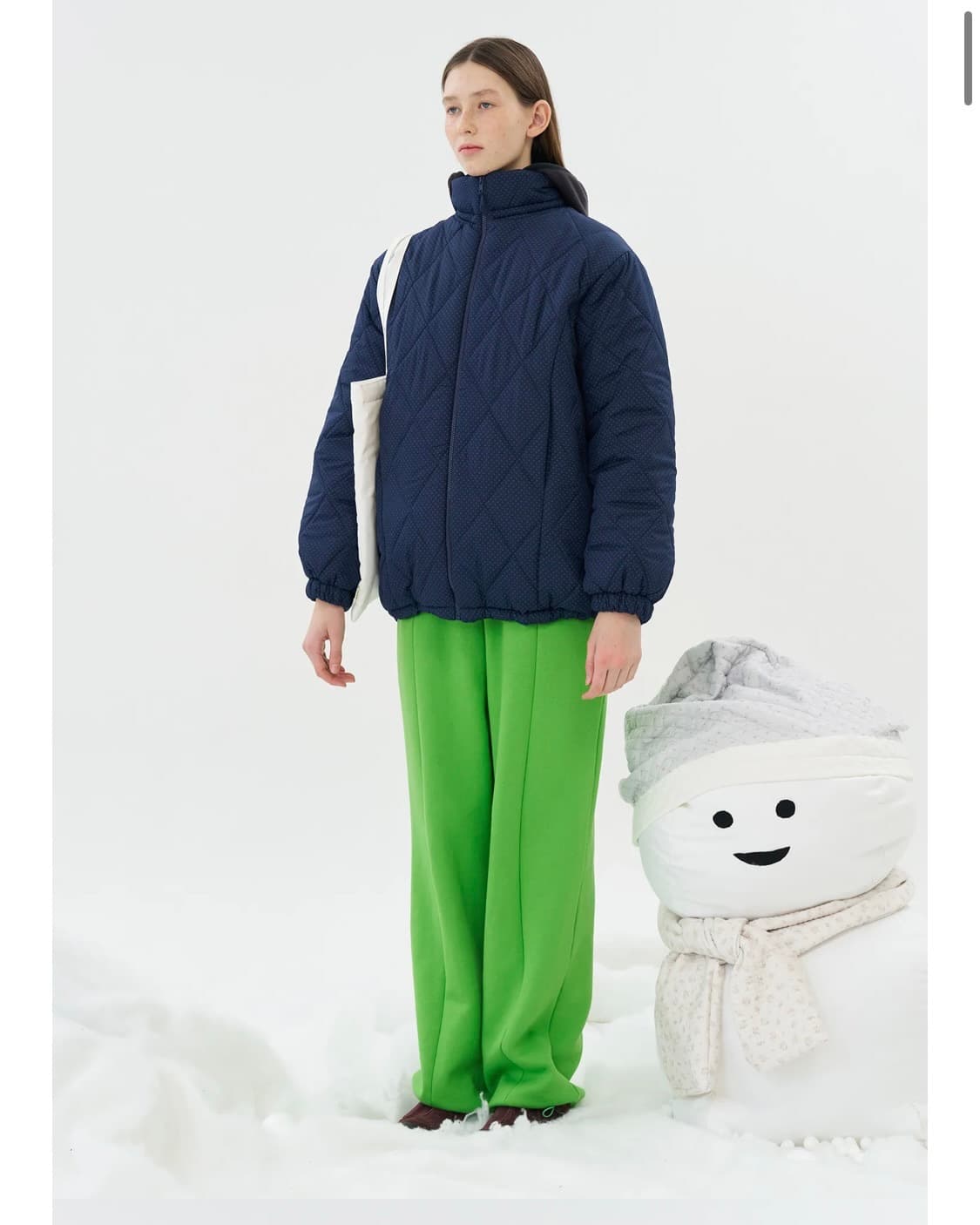 pesto HOODED QUILTED JUMPER DARK LAKE 상품이미지4