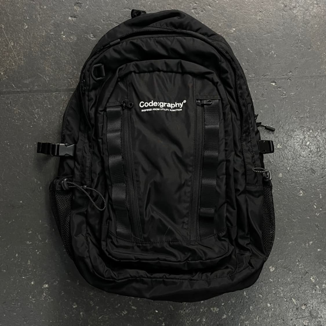 코드그라피 유틸리티 웨빙 백팩  상품이미지1