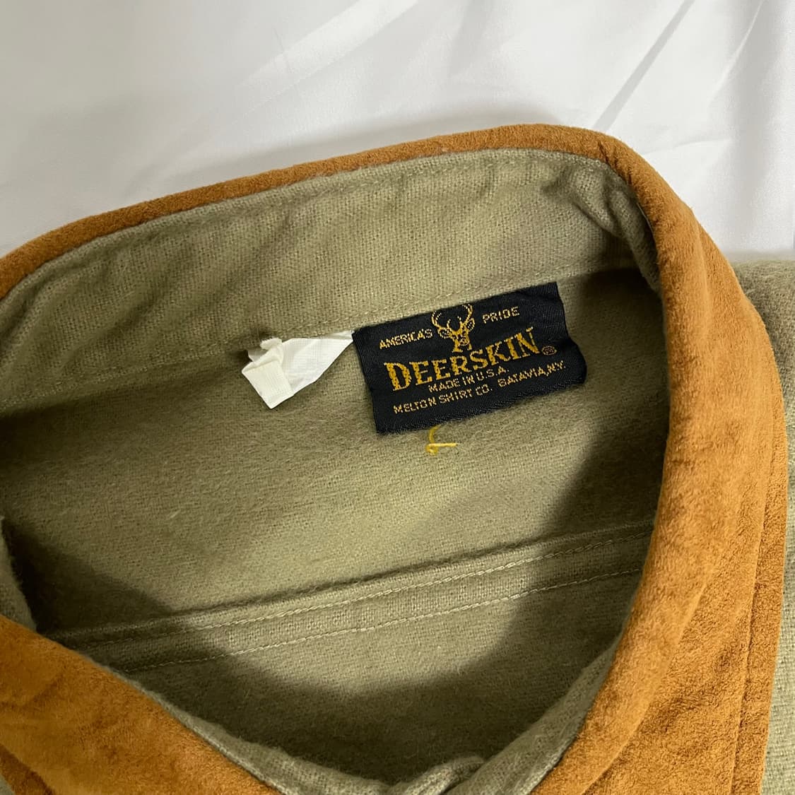 American Vintage . 빈티지 엘보패치 워크셔츠 상품이미지4