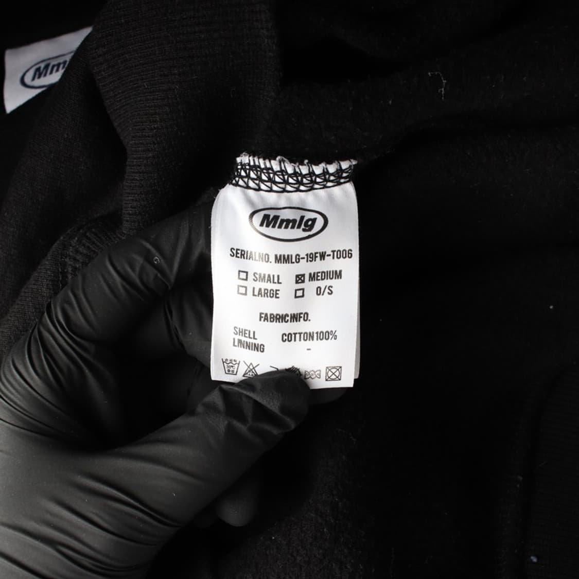 MMLG 스크립트 로고 후드티 M 상품이미지6