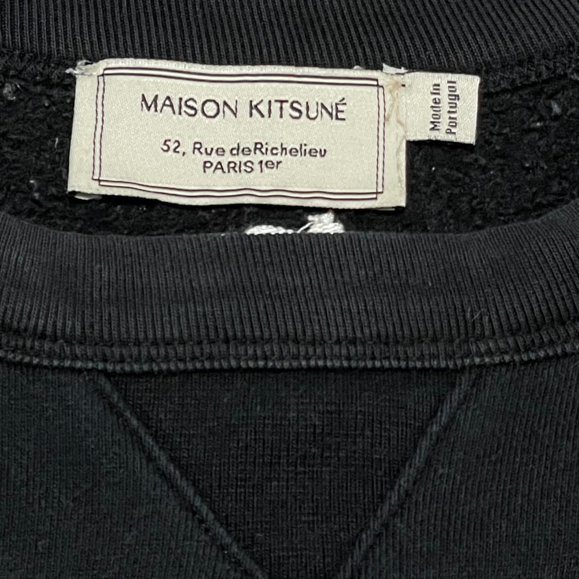 [S] 메종키츠네 폭스 자수 맨투맨 상품이미지2