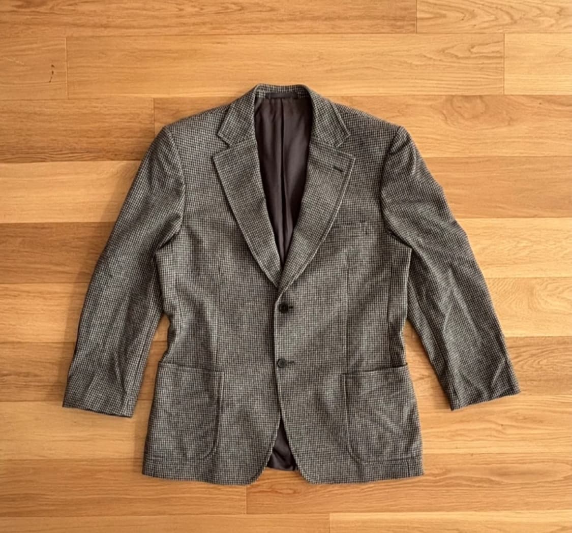 에르메네질도 제냐 울&앙고라 하운즈투스 자켓52R 상품이미지1