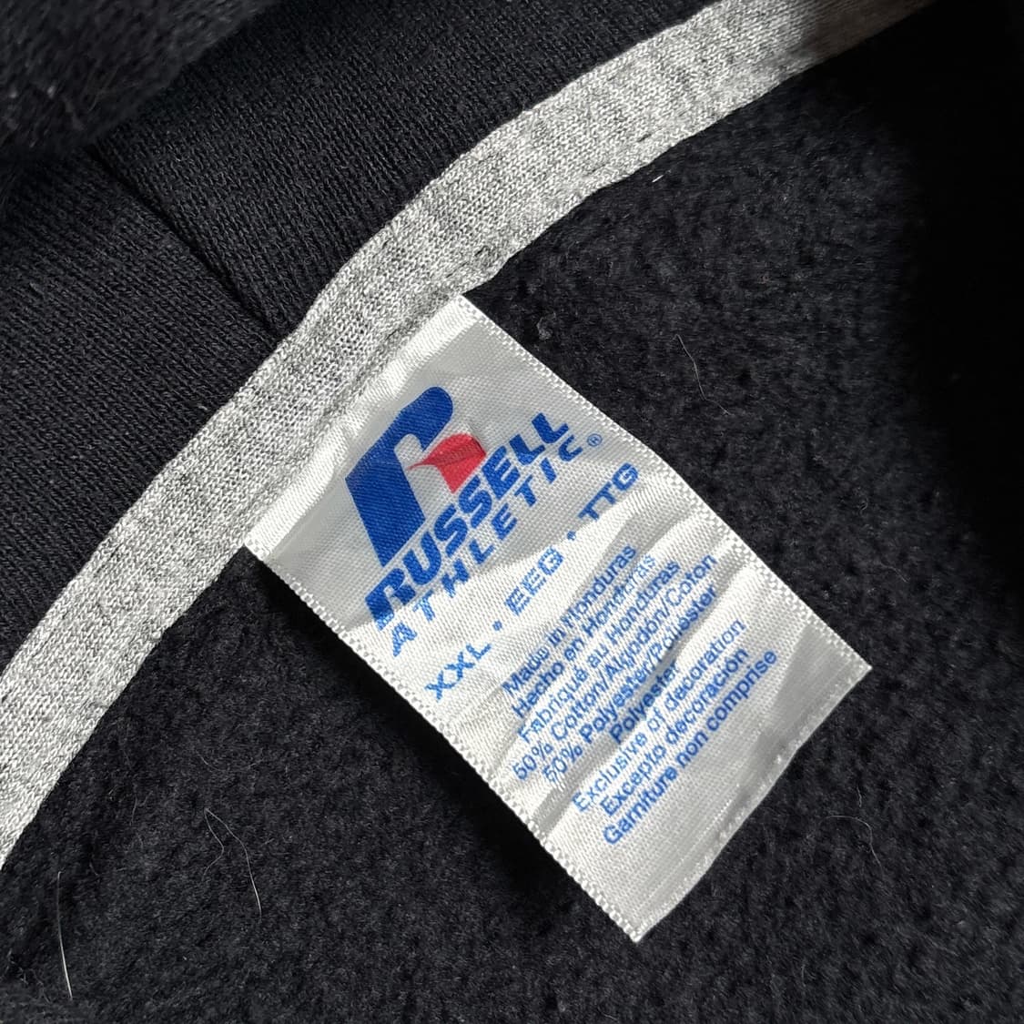 러셀애슬레틱 블랙 후드집업 상품이미지5