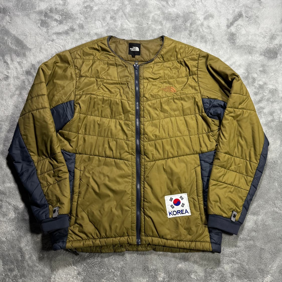 노스페이스 배색 경량패딩 상품이미지1