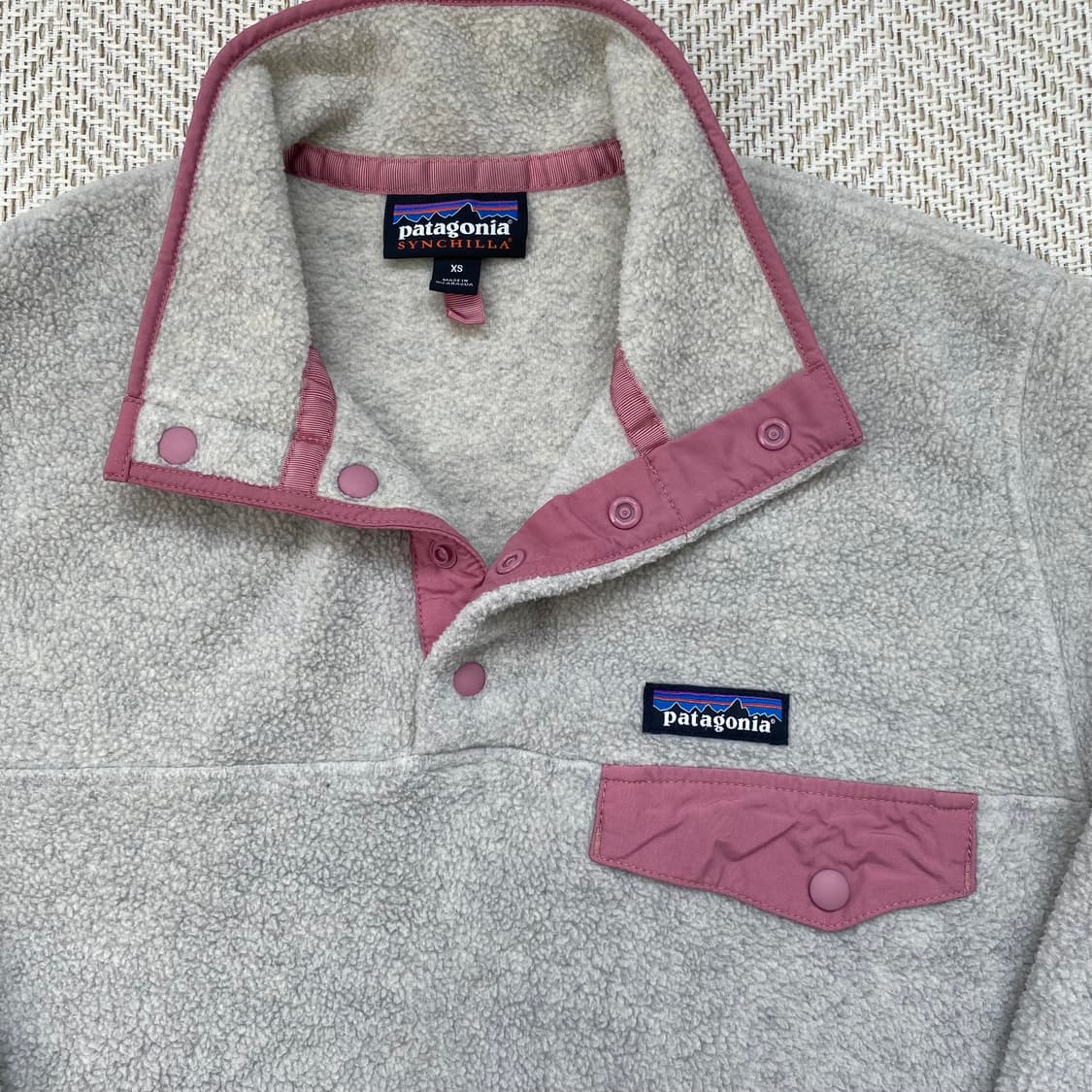 파타고니아 신칠라 오트밀 핑크 XS 상품이미지2