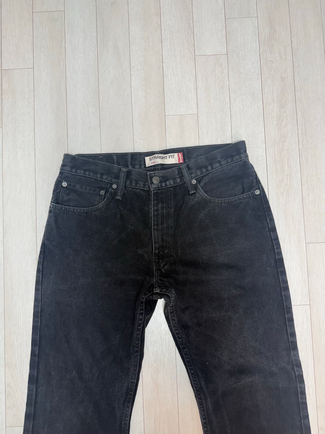 리바이스 505 블랙진 스트레이트 핏 31~32 size 상품이미지3