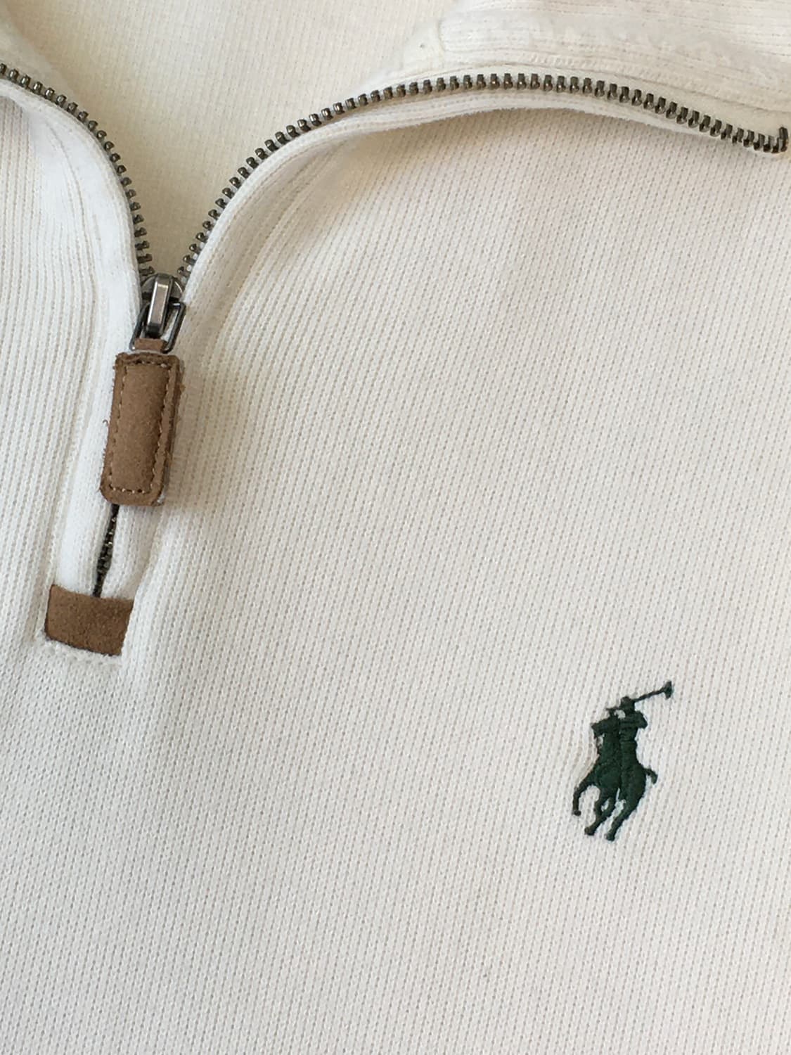 Polo 폴로 랄프로렌 크림 하프집업 니트 상품이미지5
