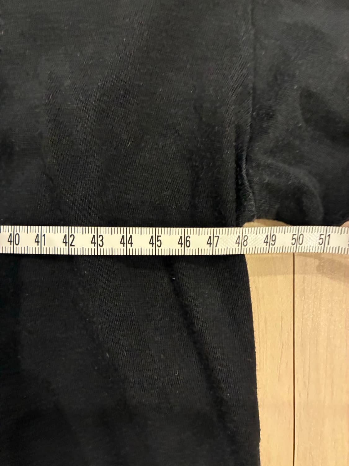 Auralee 오라리 블랙 긴팔 티셔츠 상품이미지8