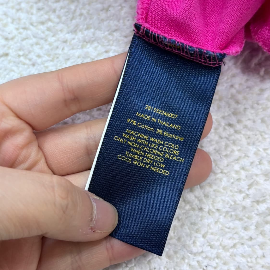 S 폴로랄프로렌 슬림핏 카라 티셔츠 0313E 상품이미지4